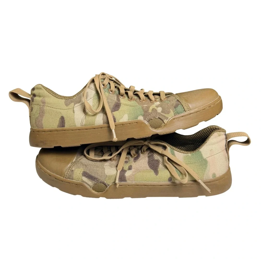 Altama Maritime Assault Low Shoes Men 9 Multicam Cordura Tactical Sneaker 335003